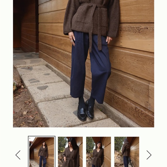 First Rite wool Felted Wool Coat - Picture 2 of 5